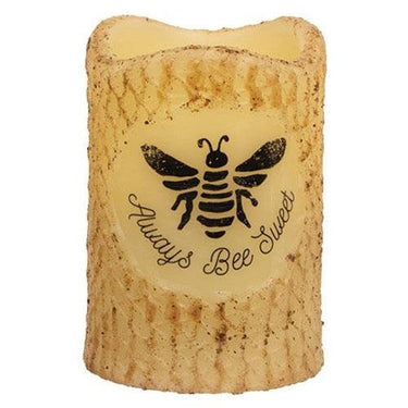 Always Bee Sweet Timer Pillar 3 x 45 - The Fox Decor